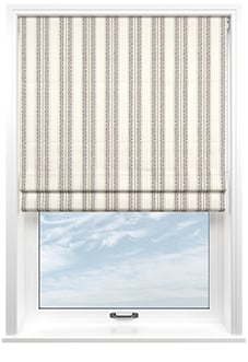 Noble Stripe, Scuffs - Roman Blind